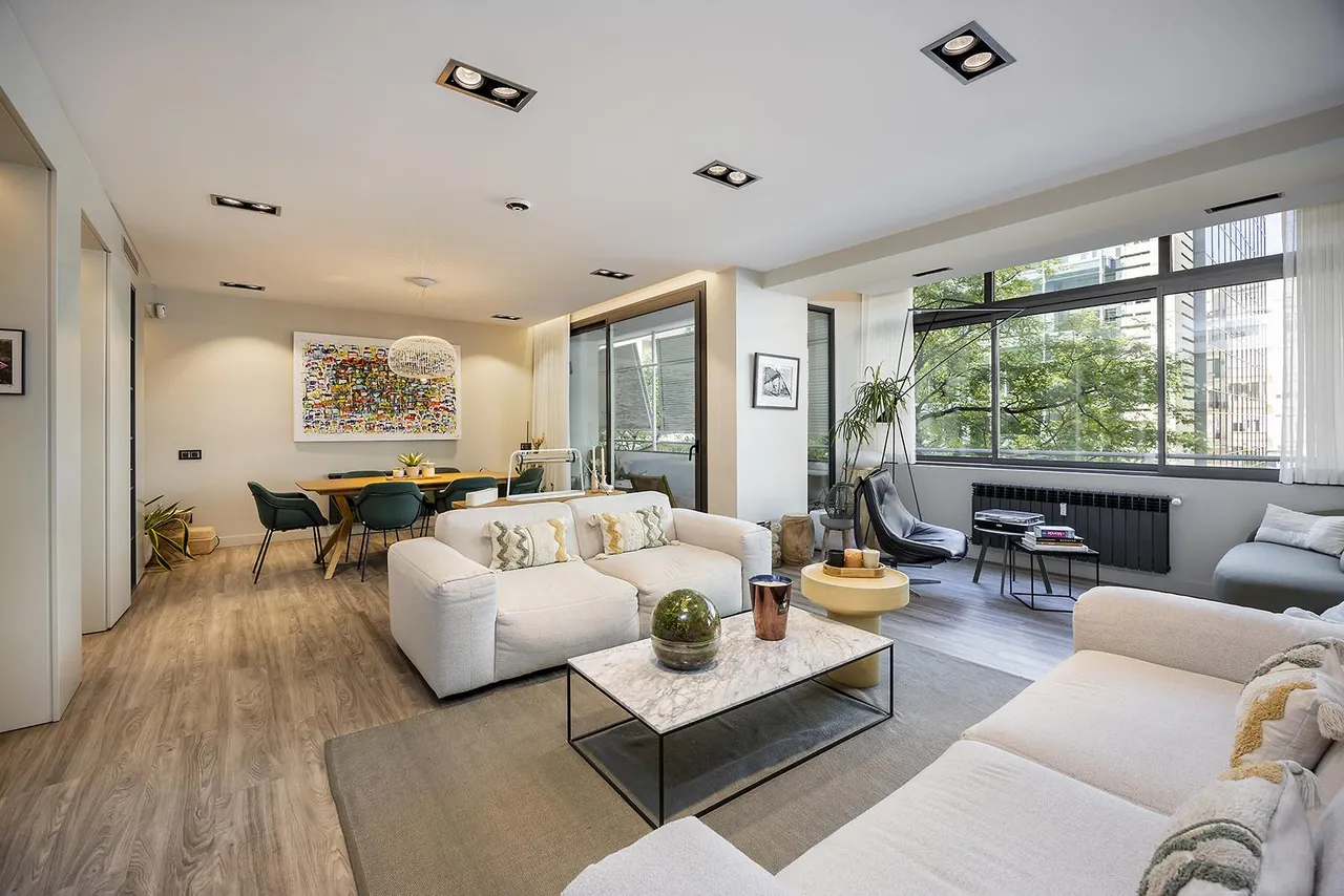 living - 263m² apartment with 13m² terrace for sale in Sant Gervasi - Galvany - gallery - 2