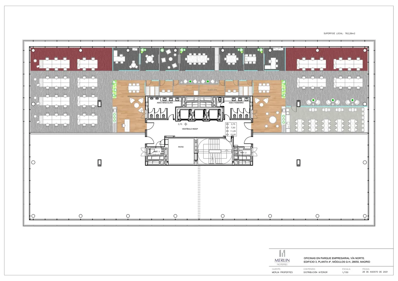 office - Campus Via Norte - Office - Dils - Floor Plan - 8