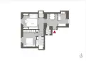 living - Cinque Giornate 7 - Living - Dils - Floor Plan thumbnail - 1