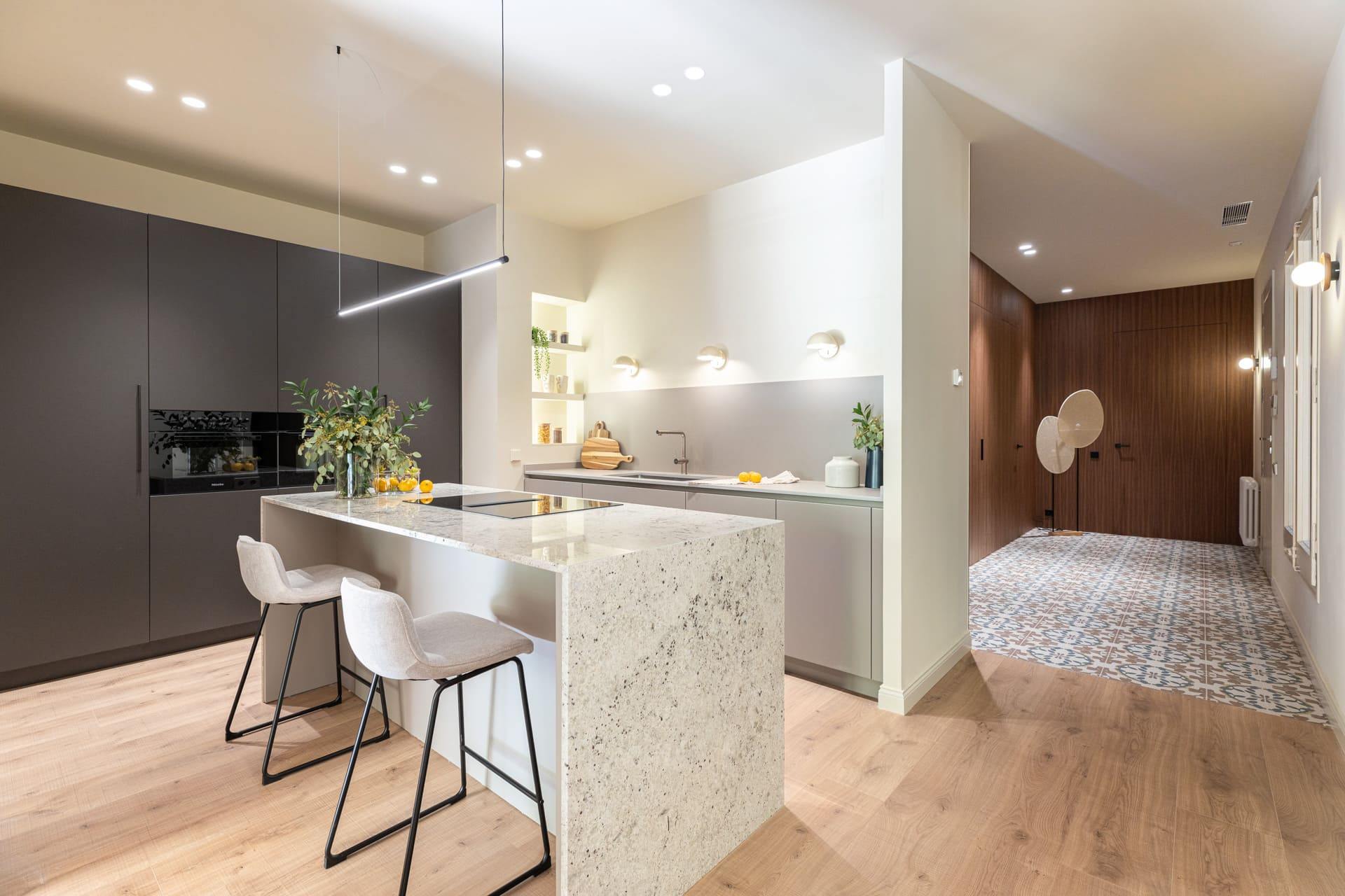 living - Piso de 198m² en venta en Eixample Izquierdo, Barcelona - gallery thumbnail - 5