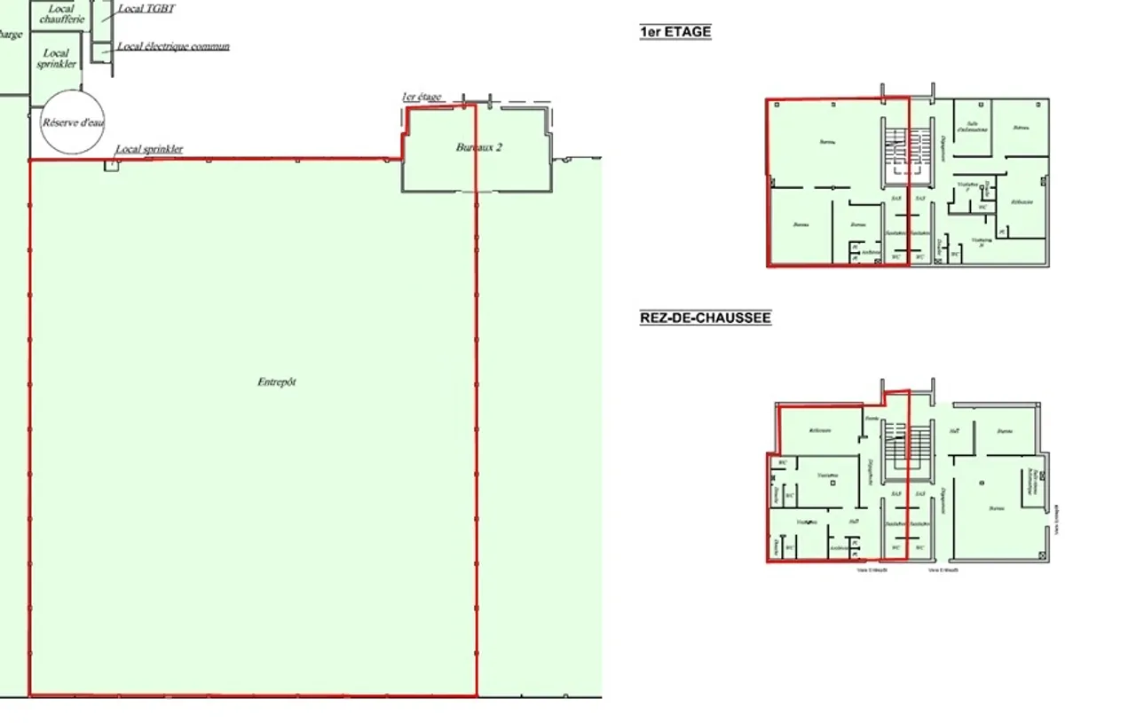 logistics - Logistics Warehouse For Rent - Planimetria - 1
