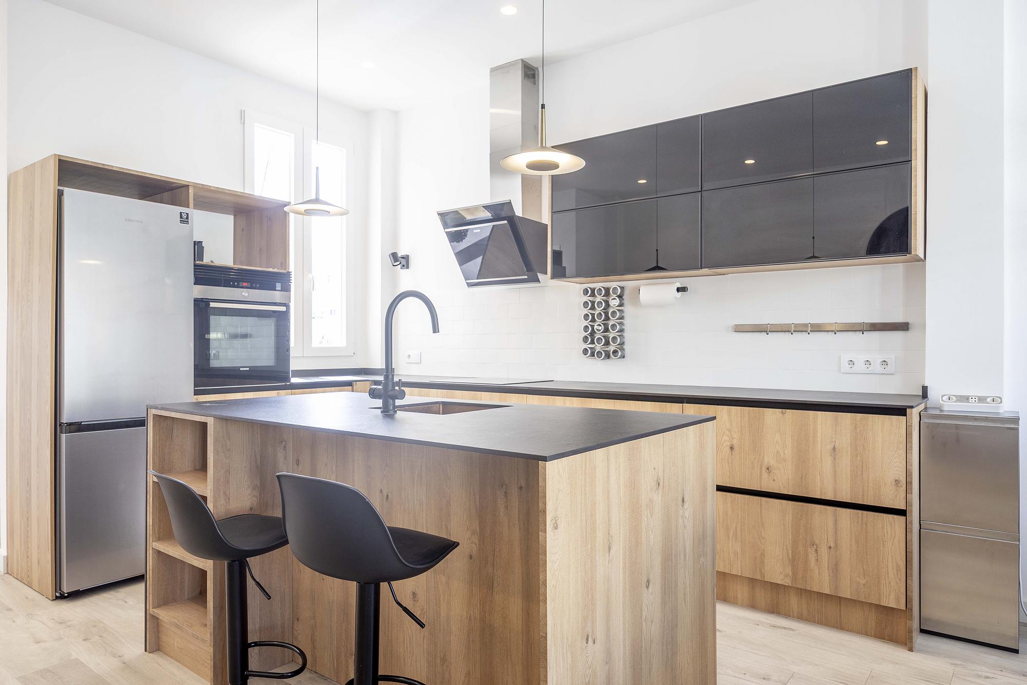 living - Piso de 107m² en alquiler en Ruzafa, Valencia - gallery - 8