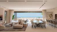 living - Apartamentos amplios con vistas al mar en venta en cerca de Marbella - gallery thumbnail - 1