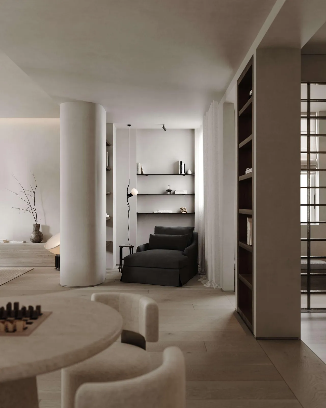 living - 214m² apartment for sale in Castellana, Madrid - gallery - 6