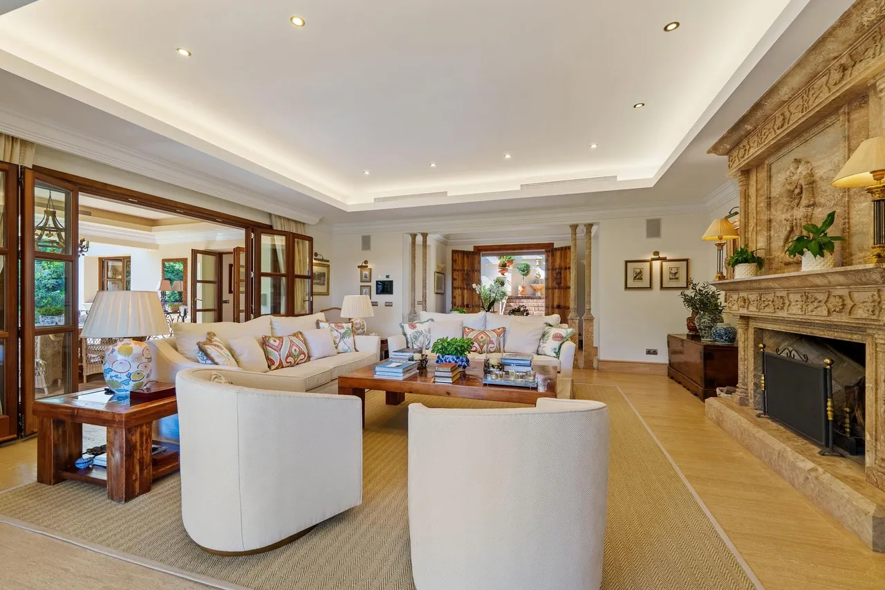 living - 712m² house / villa with 133m² terrace for sale in Golden Mile - gallery - 9