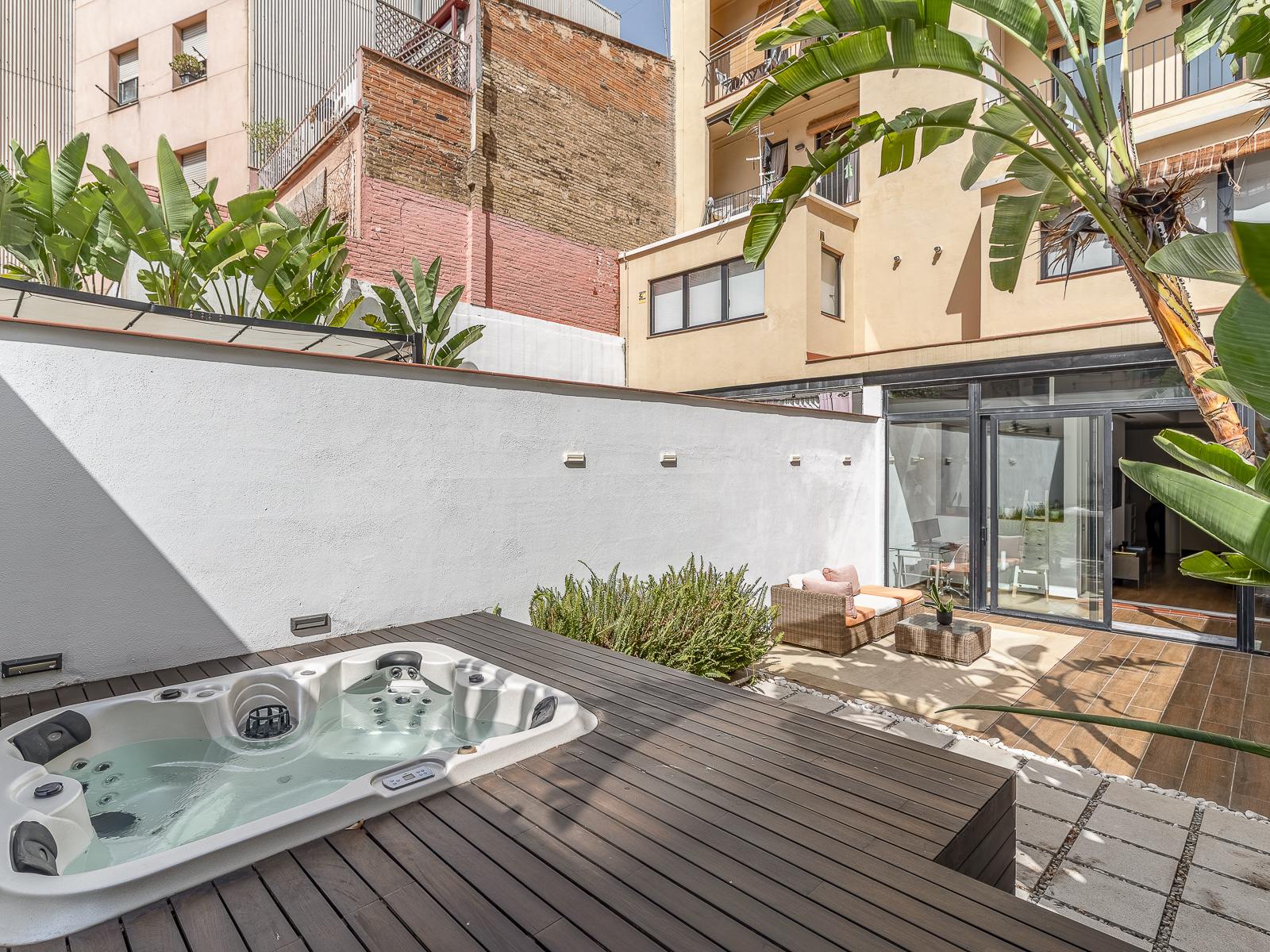 living - Piso de 112m² con 58m² terraza en venta en El Clot - gallery thumbnail - 4