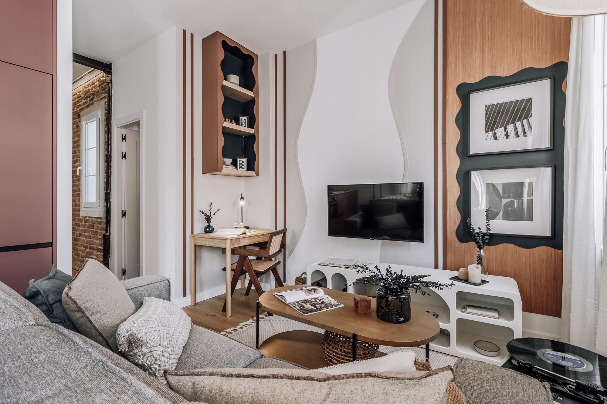 living - Piso de 54m² en venta en Goya, Madrid - gallery thumbnail - 5