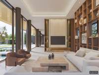 living - 860m² house / villa with 300m² terrace for sale in Conde de Orgaz and Piovera - gallery thumbnail - 5