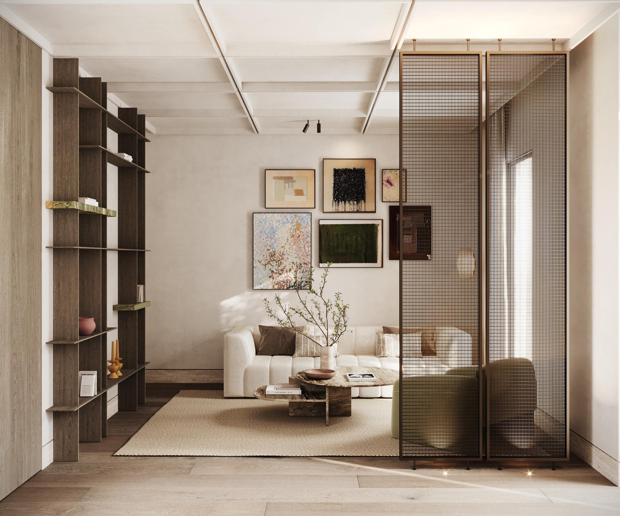 living - Piso de 151m² con 20m² terraza en venta en Recoletos - gallery - 10