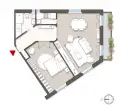 living - Braida 4 - Living - Dils - Floor Plan thumbnail - 1