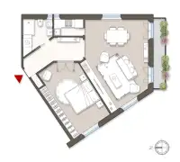 living - Braida 4 - Living - Dils - Floor Plan thumbnail - 1