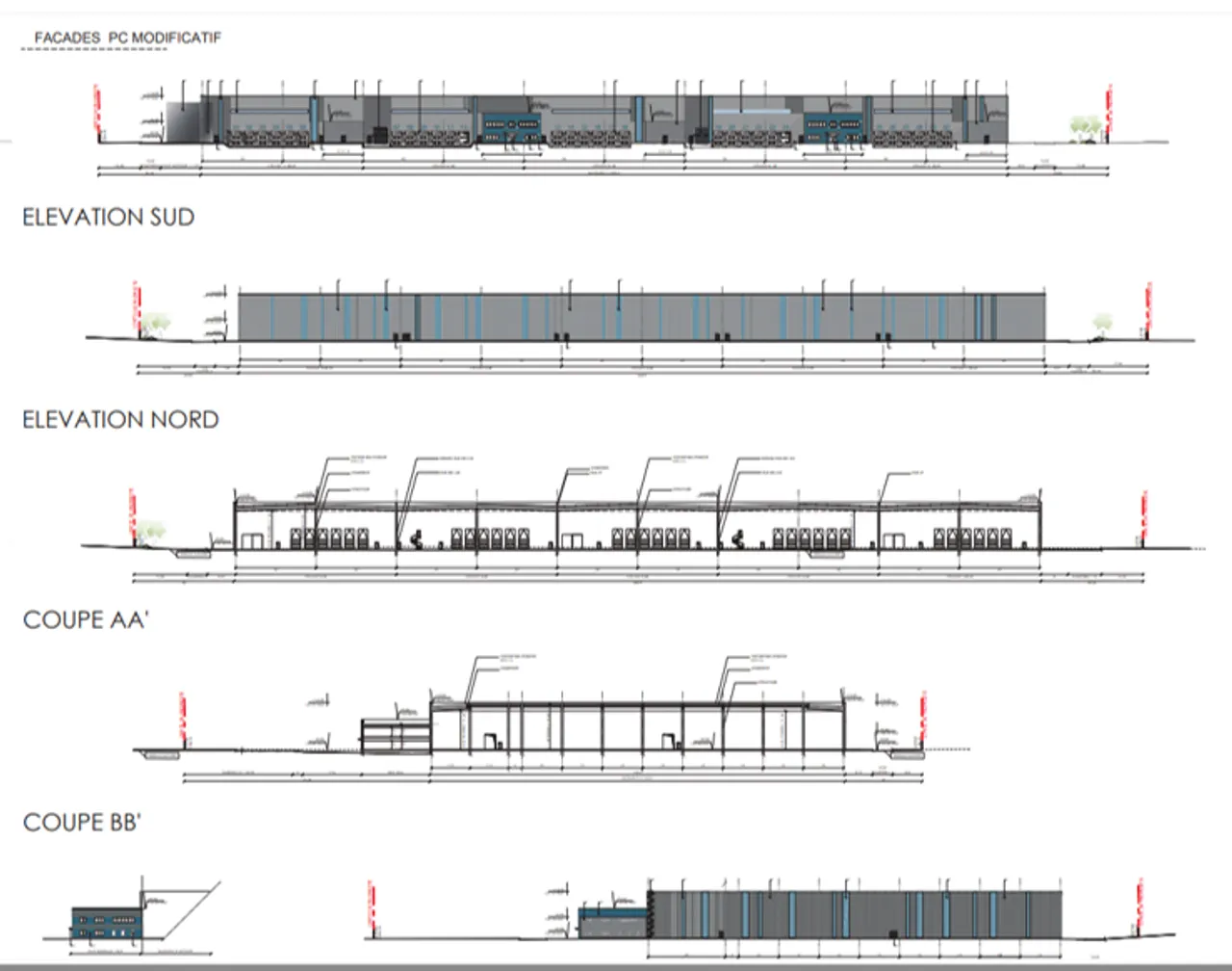 logistics - Logistics Warehouse For Rent - Planimetria - 2