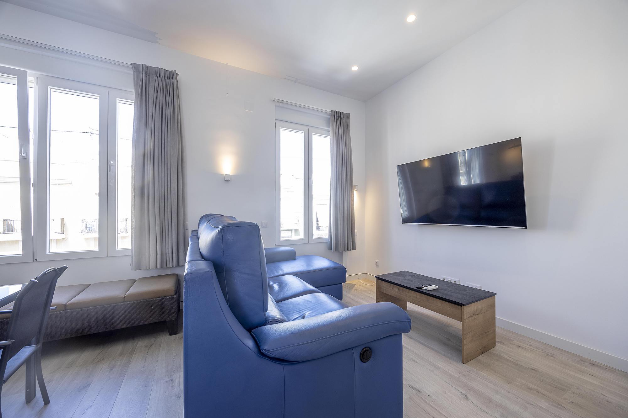 living - Piso de 107m² en alquiler en Ruzafa, Valencia - gallery - 3