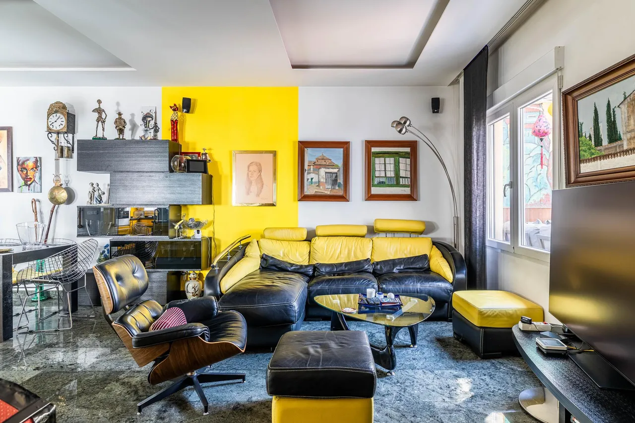 living - Ático de 143m² en venta en Ríos Rosas, Madrid - gallery - 6