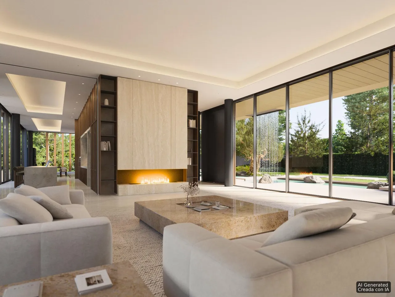 living - Casa / villa de 860m² con 300m² terraza en venta en Conde de Orgaz y Piovera - gallery - 2
