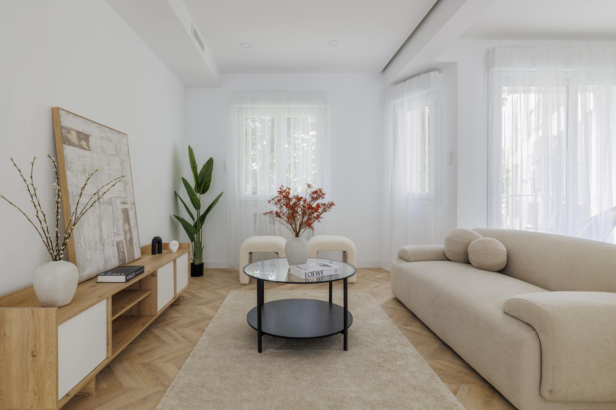 living - Piso de 164m² en venta en Prosperidad, Madrid - gallery thumbnail - 2