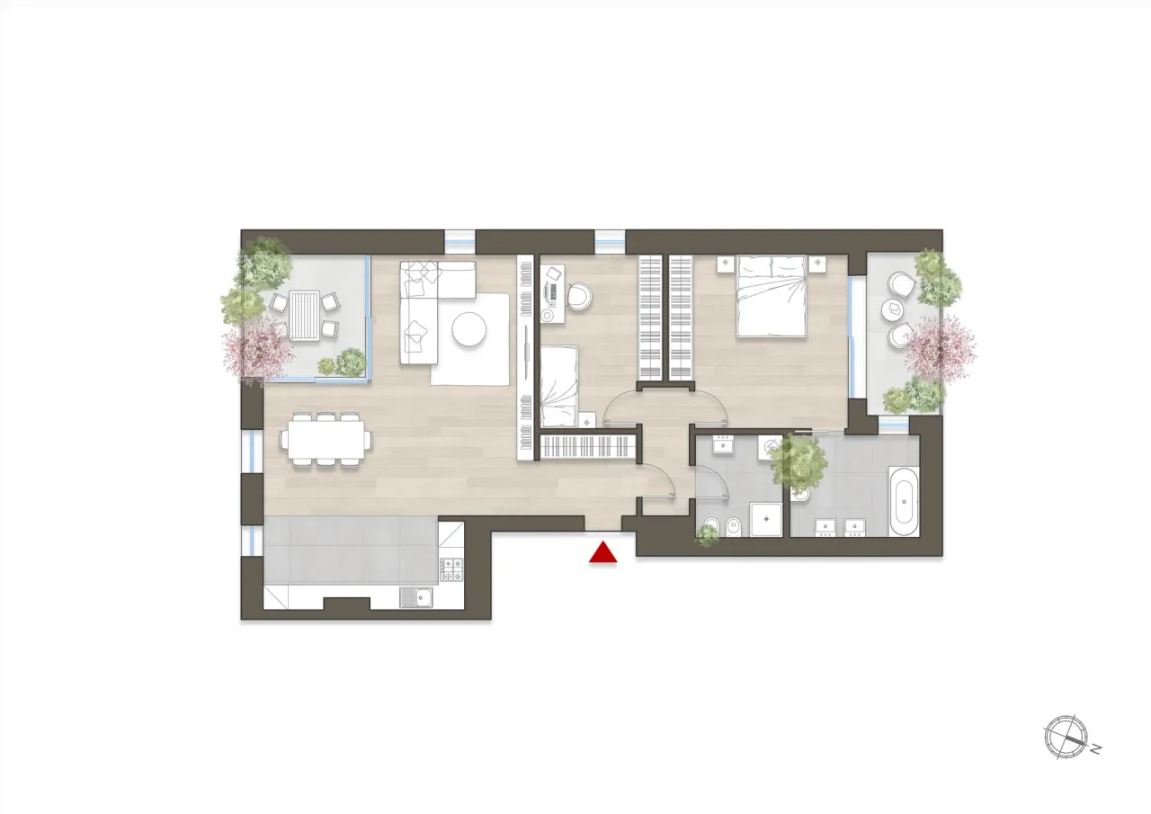 living - Garofalo 37 - Living - Dils - Floor Plan - 1