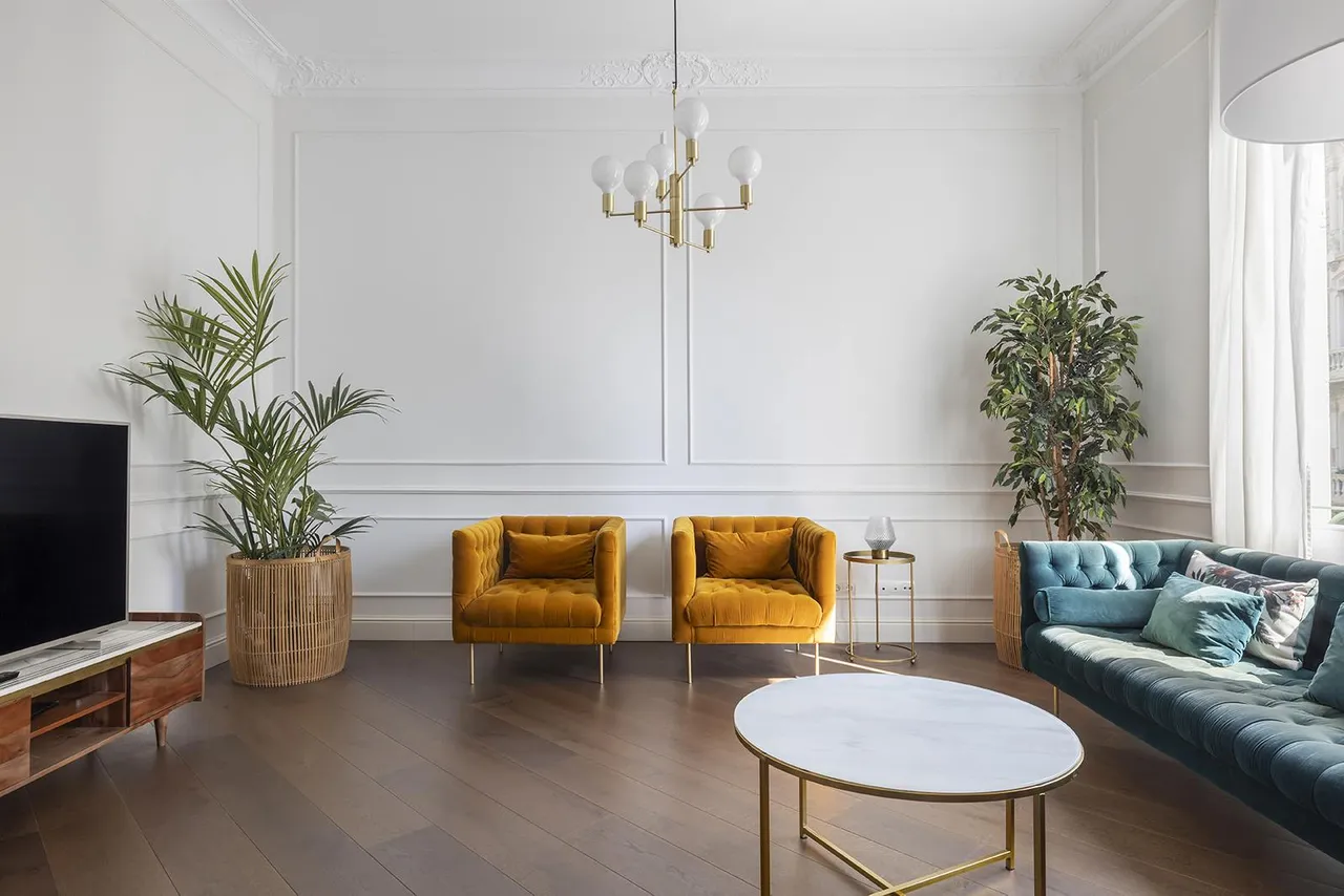 living - Apartamento de 154m² en venta en Eixample Derecho, Barcelona - gallery - 3