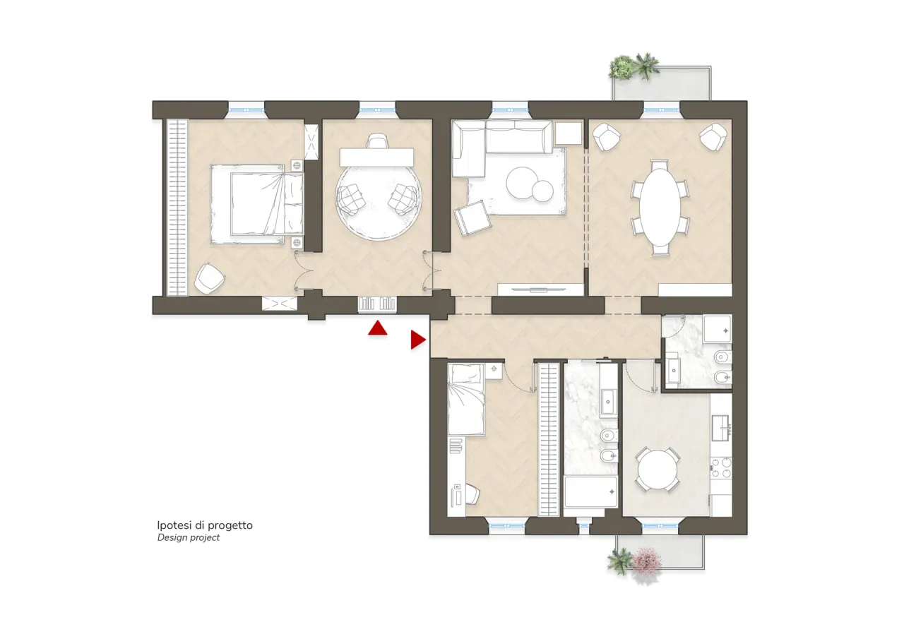 living - Lazzaretto 17 - Living - Dils - Floor Plan - 1