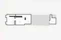 living - Casa / villa de 297m² en venta en Playa Malvarrosa/Cabanyal - Plano del piso thumbnail - 3