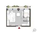living - Sforza 4 unità 799 - Living - Dils - Planimetria thumbnail - 1