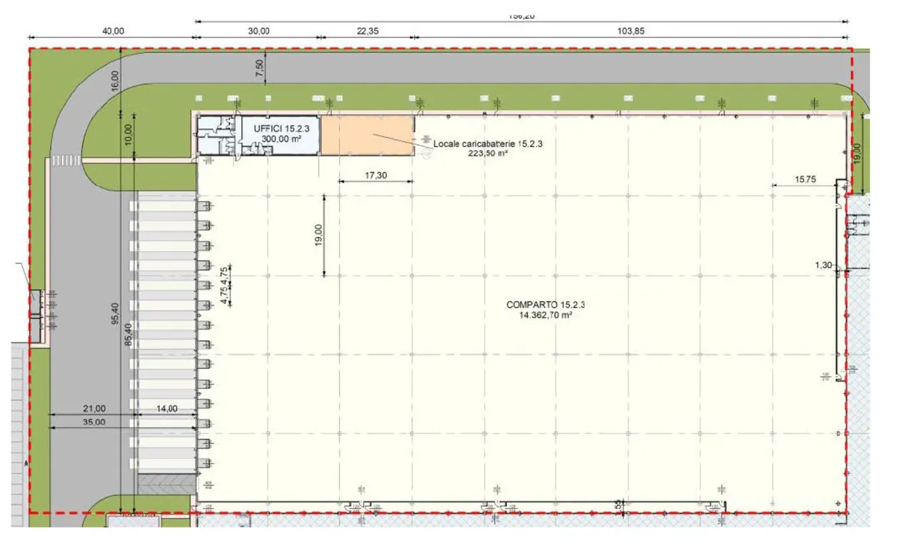 logistics - Bologna Interporto DC17 - Logistica - Dils - Planimetria - 1