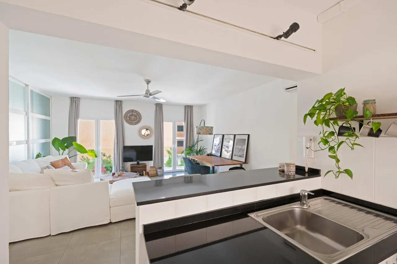 living - 196m² penthouse with 96m² terrace for sale in Andratx - gallery - 4