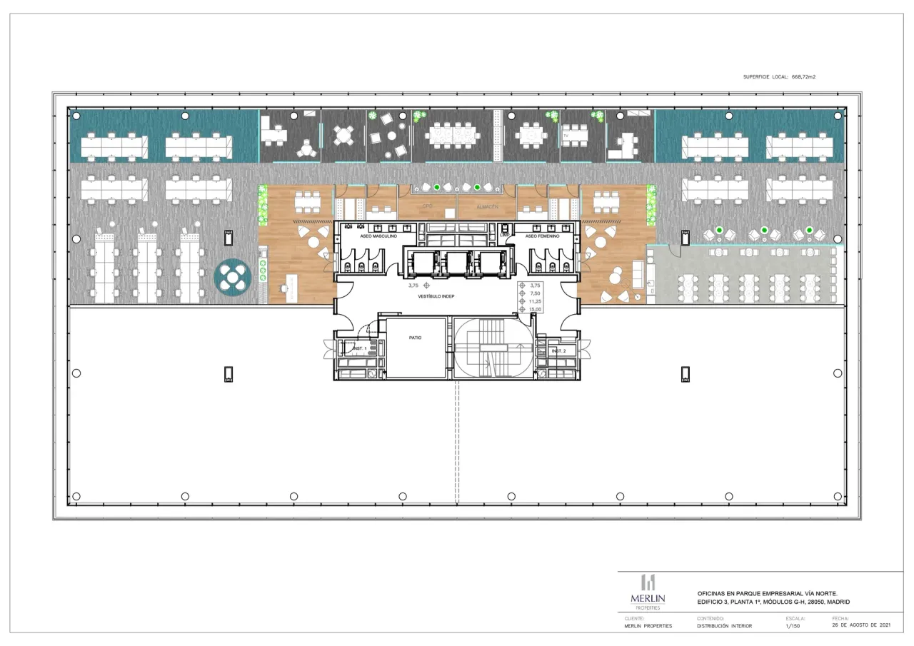 office - Campus Via Norte - Uffici - Dils - Planimetria - 14