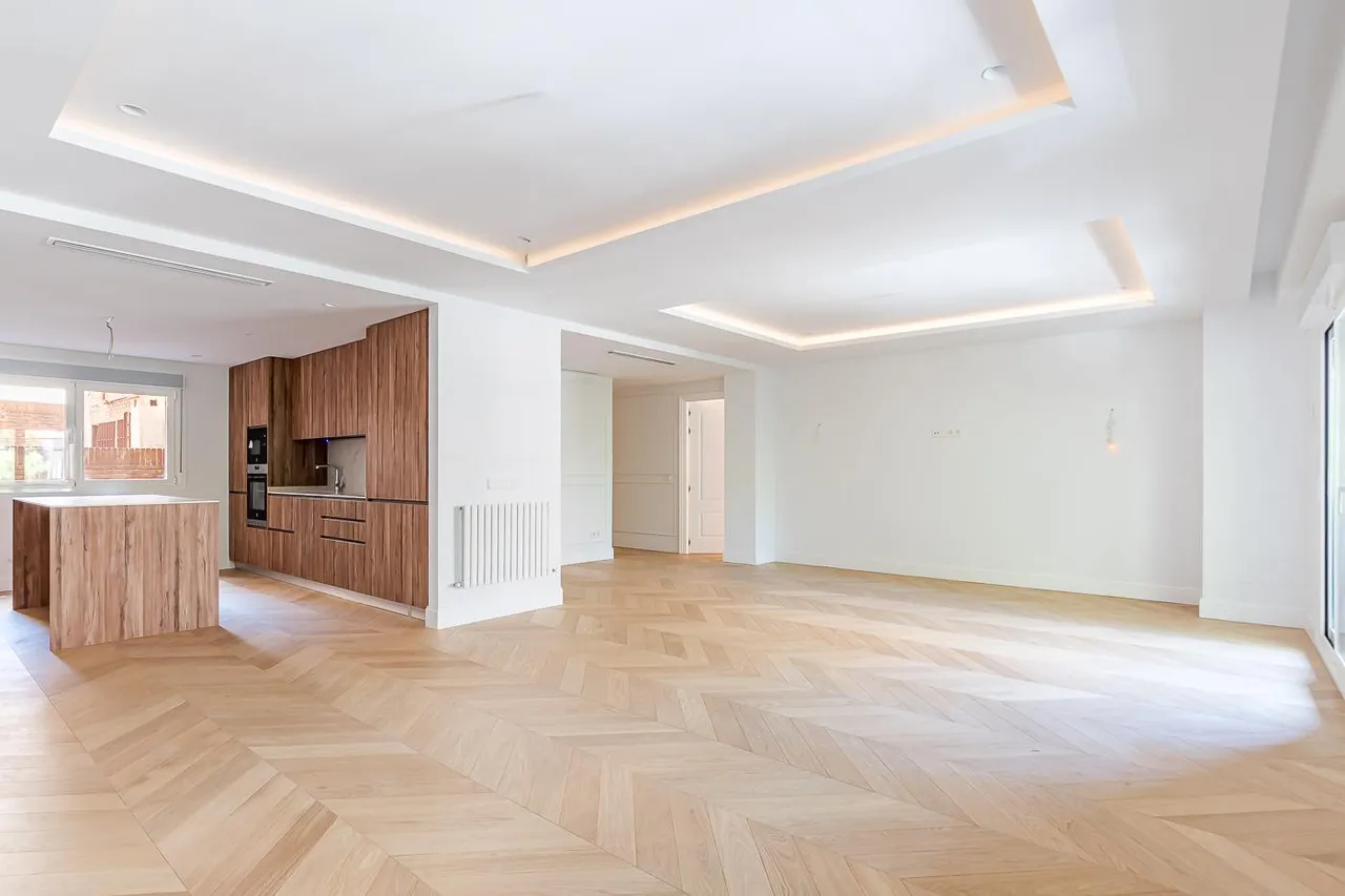living - 218m² apartment for sale in Almagro, Madrid - gallery - 3