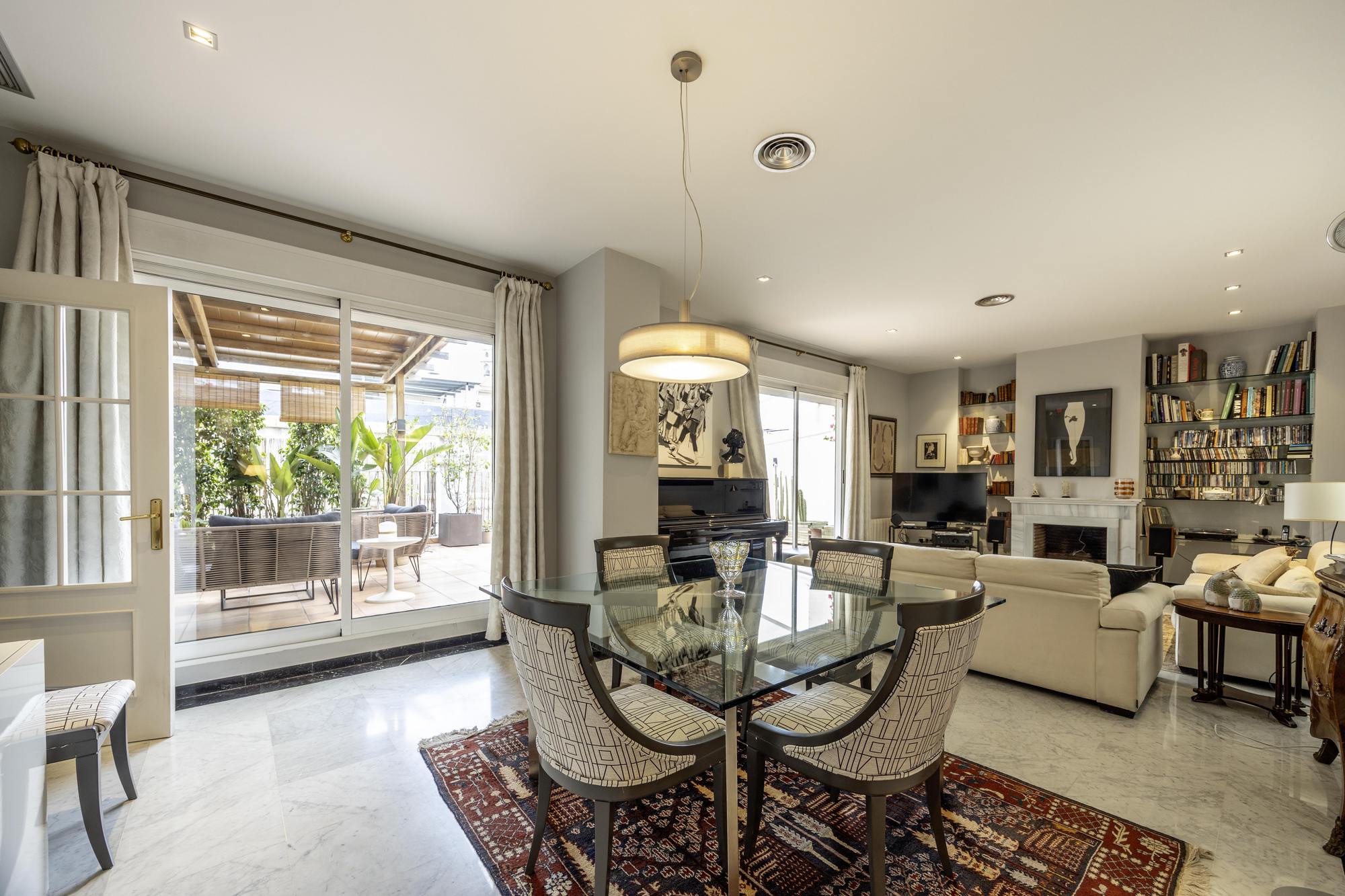 living - 223m² penthouse with 50m² terrace for sale in La Xerea - gallery thumbnail - 5