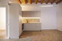 living - Piso de 78m² con 41m² terraza en venta en Gràcia, Barcelona - gallery thumbnail - 3