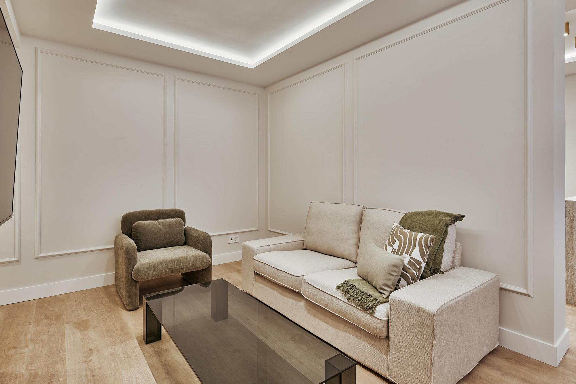 living - Piso de 150m² en venta en Goya, Madrid - gallery - 3