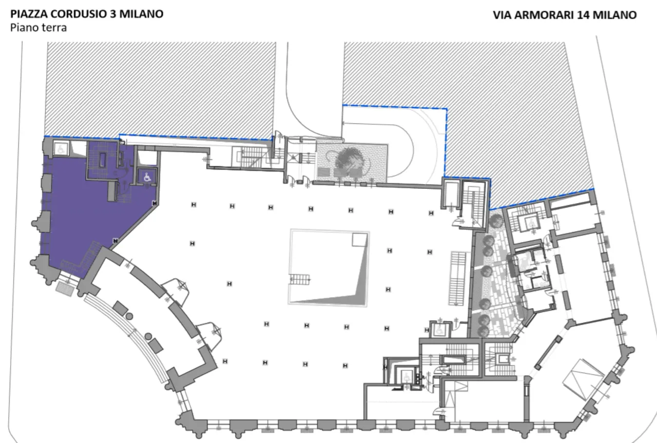 retail - Orefici 15 - Retail - Dils - Plan d'étage - 2