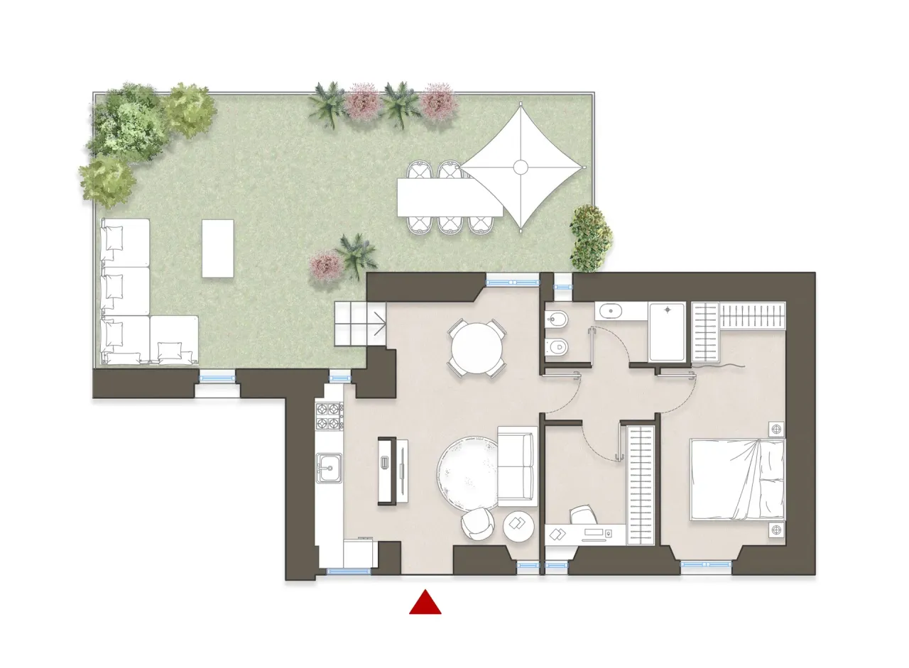 living - Delle Leghe 12 - Living - Dils - Planimetria - 1