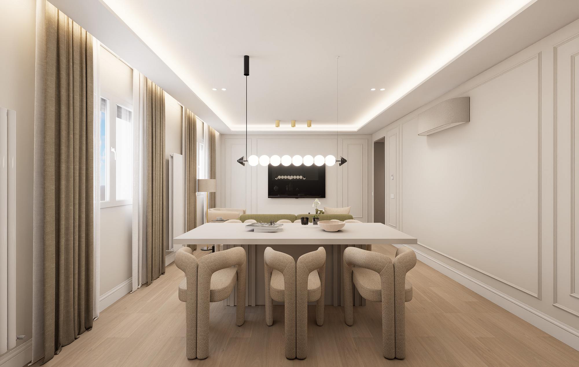 living - 116m² apartment for sale in Ibiza, Madrid - gallery thumbnail - 3