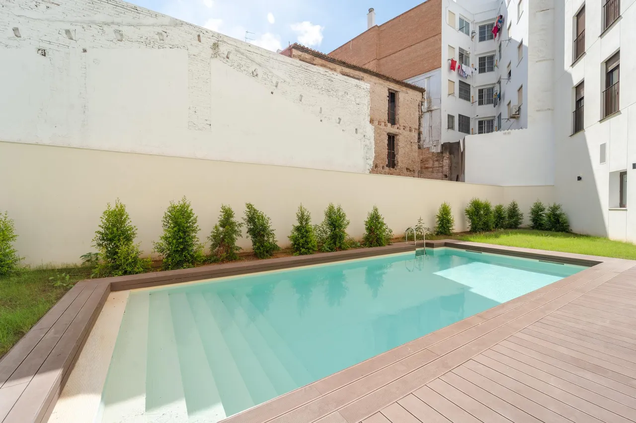 living - Ático de 210m² con 100m² terraza en venta en El Mercat - gallery - 8