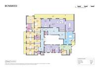 living - Piso de 563m² con 80m² terraza en venta en Turó Park - Plano del piso thumbnail - 1