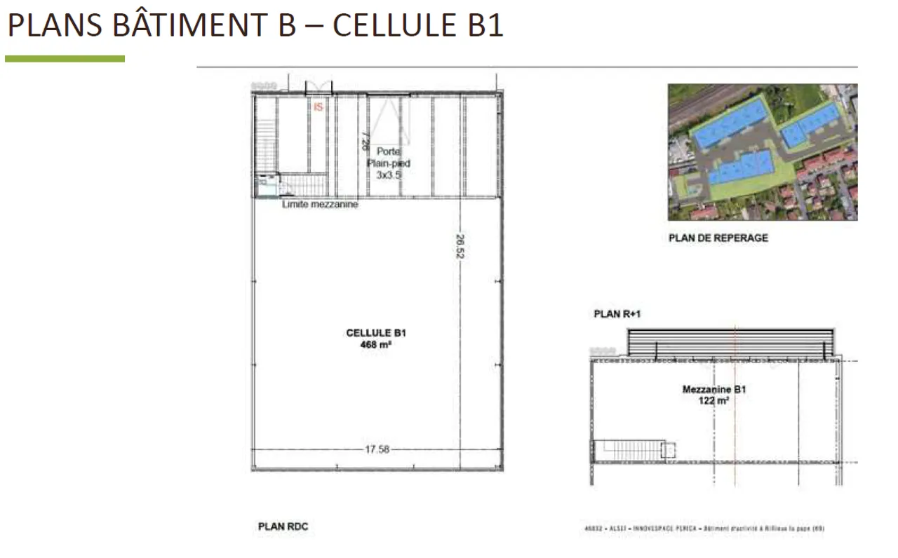 logistics - Light Industrial Premises / Offices For Sale - Floor Plan - 1