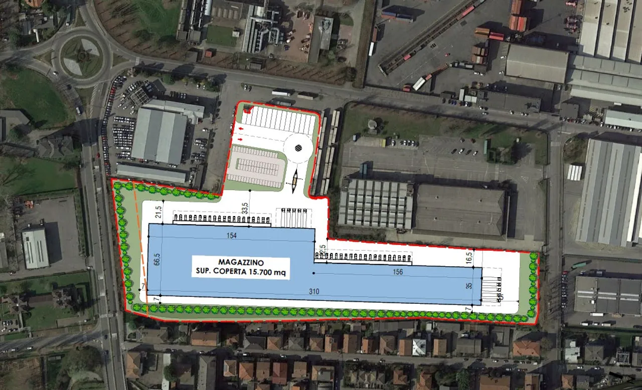 logistics - East Milan - Logistics - Dils - Floor Plan - 1
