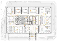 office - Tito Speri 8 - Kantoor - Dils - Verdiepingsplan thumbnail - 3