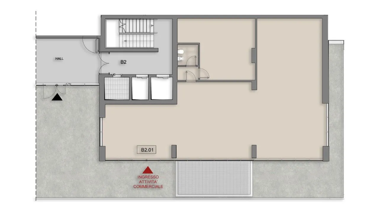 retail - SeiMilano - Retail - Dils - Plan d'étage - 1