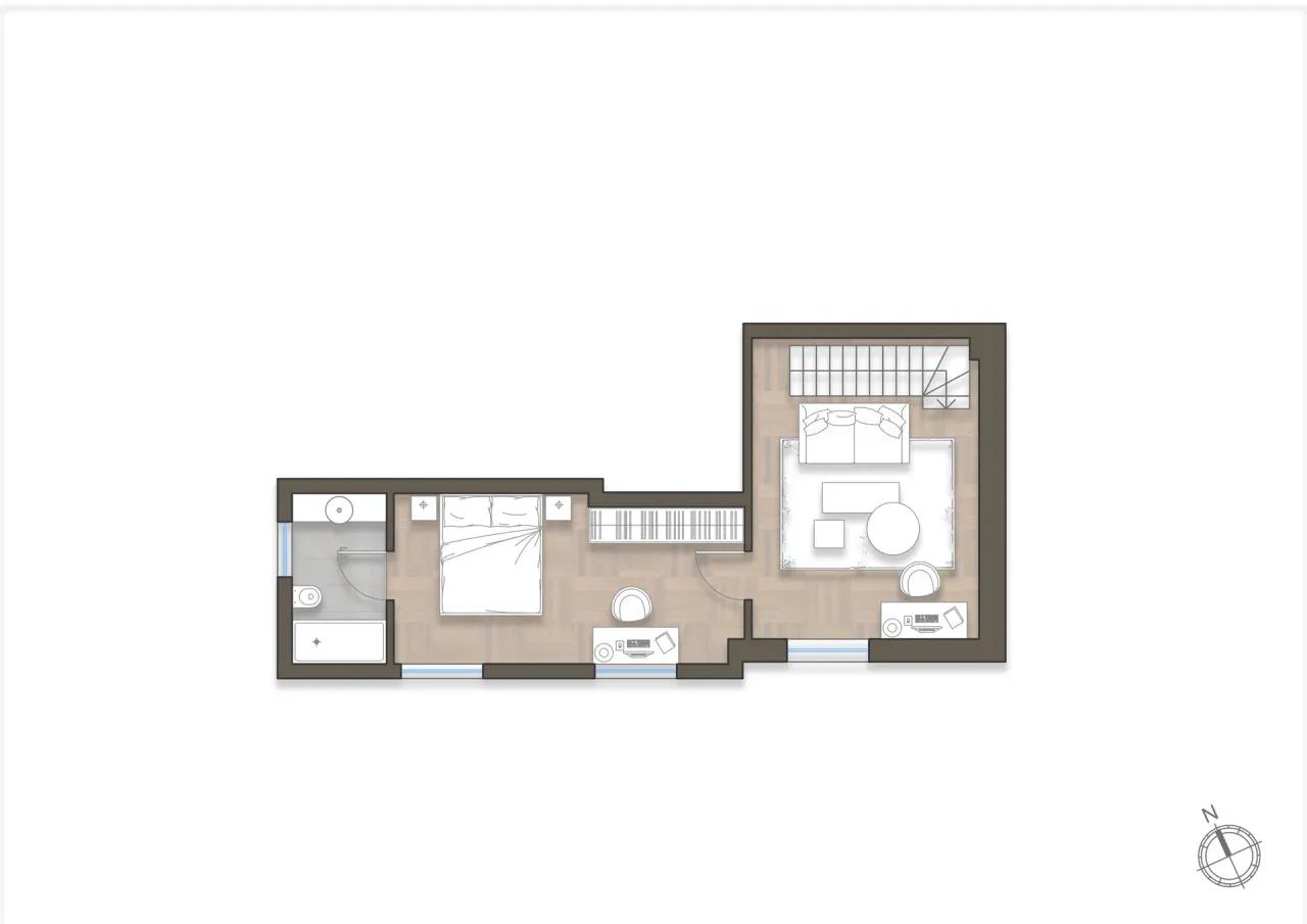 living - Caminadella 6 - Living - Dils - Floor Plan - 2