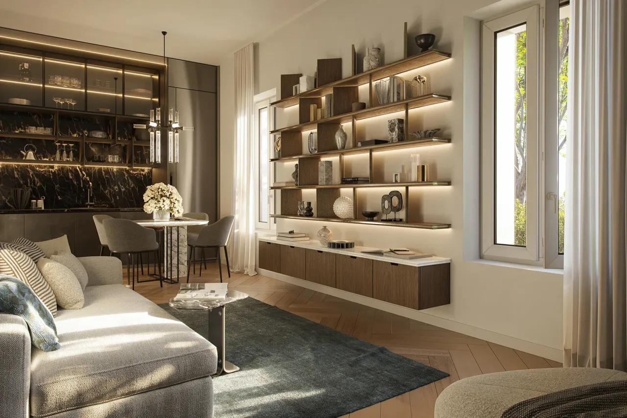 living - Castel Morrone - gallery - 11