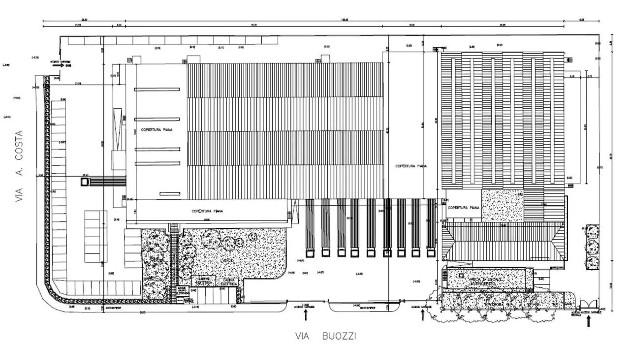 logistics - Bologna Nord - Logistica - Dils - Planimetria - 1