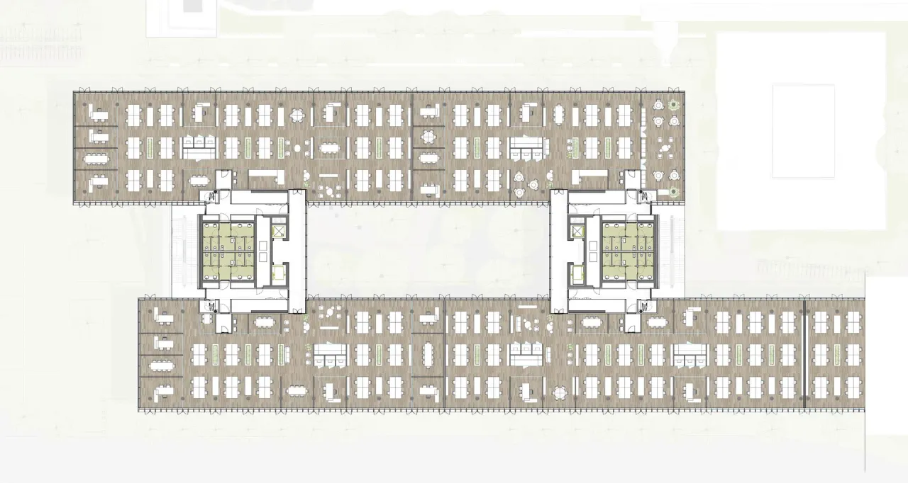 office - Linate Airport District - Office - Dils - Floor Plan - 1