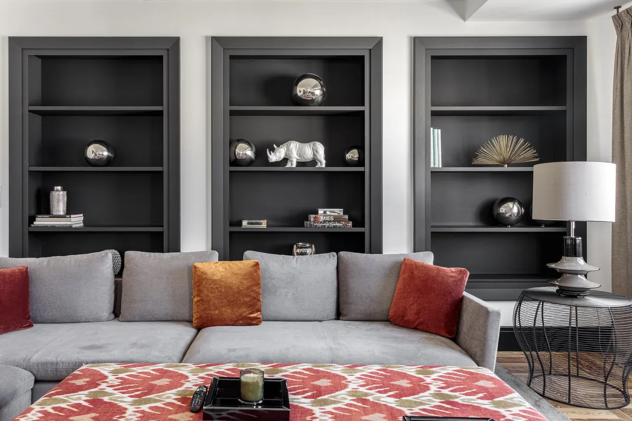 living - Piso de 375m² en alquiler en Castellana, Madrid - gallery - 7