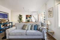 living - 66m² apartment for rent in Eixample Right, Barcelona - gallery thumbnail - 5