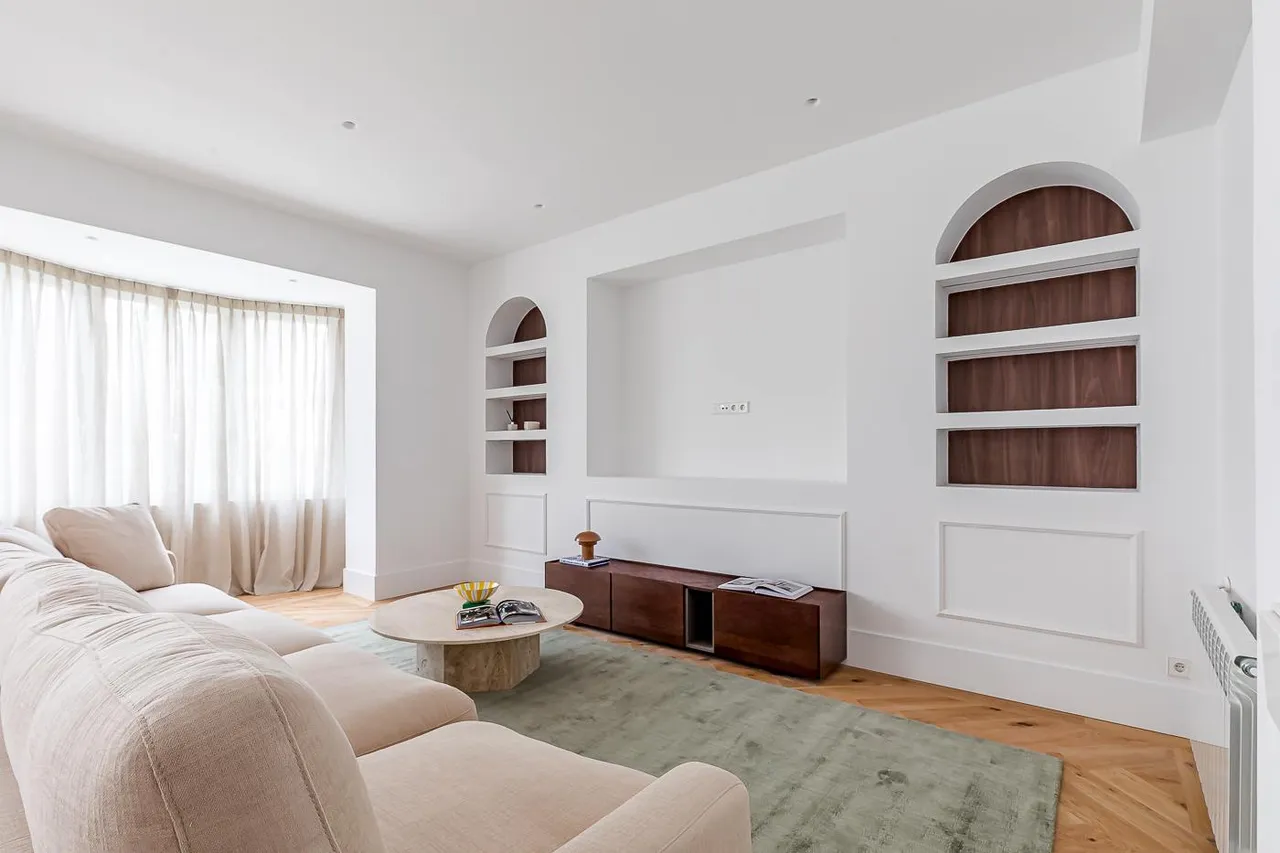 living - 304m² apartment for sale in Castellana, Madrid - gallery - 7