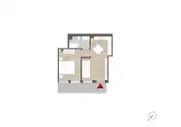 living - Romilli 24 - Living - Dils - Verdiepingsplan thumbnail - 1