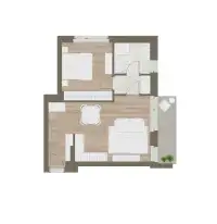 living - Vergani 13_unità 0.3 - Living - Dils - Floor Plan thumbnail - 1